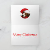 Joyeuse carte de voeux de Noël (Intérieur)