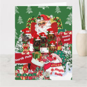 Joyeuse carte de voeux de Noël (Devant)