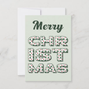 Joyeuse carte de voeux de Noël. Joyeuses Fêtes.
