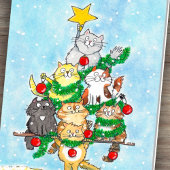 Joyeuse carte de voeux de Noël par Nicole Janes