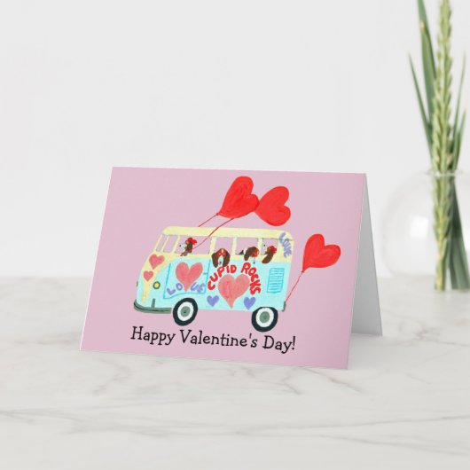 Joyeuse carte de vœux pliée pour chien pour la Sai (Devant)