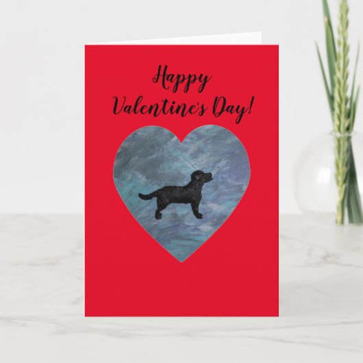 Joyeuse carte de vœux vierge de la Saint-Valentin (Devant)