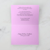 Joyeuse carte d'orchidée Phalaenopsis Anniversaire (Intérieur)