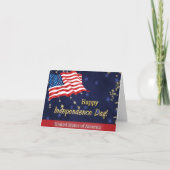 Joyeuse carte du Jour de l'Indépendance (Devant)