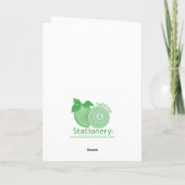 JOYEUSE carte LUMINEUSE moderne de vacances de (Dos)