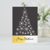 Joyeuse carte lux de Noël (Debout devant)