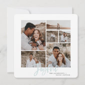 Joyeuse carte multi photo de noël (Devant)