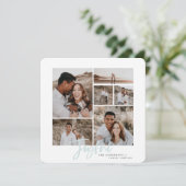 Joyeuse carte multi photo de noël (Debout devant)