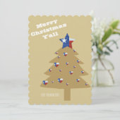 Joyeuse carte Noël Y'all (Debout devant)