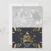 Joyeuse carte photo de Noël (Devant)