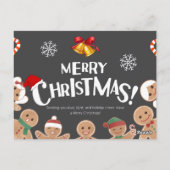 Joyeuse carte postale bébé de Noël (Dos)