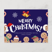 Joyeuse carte postale bébé de Noël (Dos)