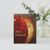 Joyeuse carte postale de Noël (Debout devant)