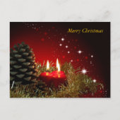 Joyeuse carte postale de Noël (Devant)