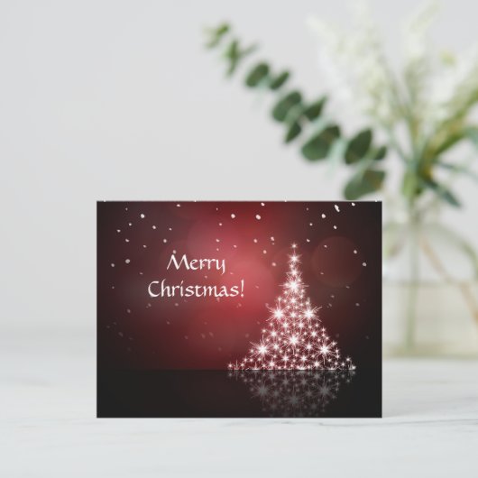 Joyeuse carte postale de Noël (Debout devant)