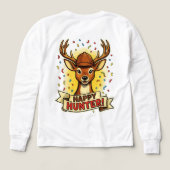 Joyeuse chasse célébration cerf amusant festif cha (Motif verso)