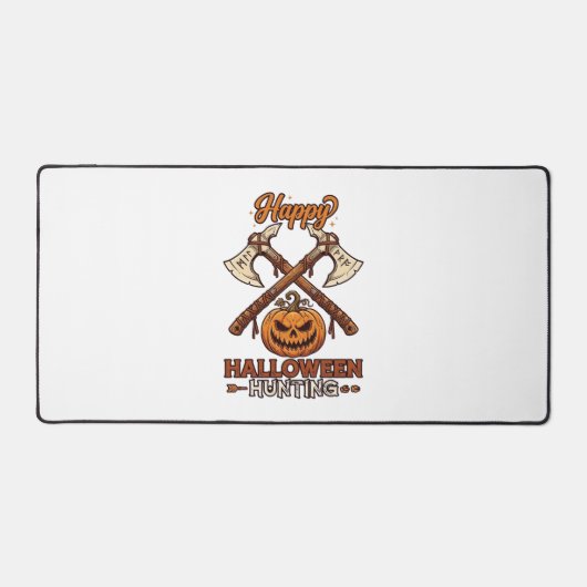 Joyeuse chasse d'Halloween Haches croisées Citroui (Recto)