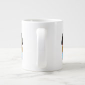 Joyeuse Coupe d'anniversaire Jumbo Mug (Dos)