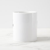 Joyeuse Coupe d'anniversaire Jumbo Mug (Devant)