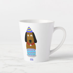 Joyeuse Coupe d'Anniversaire Petite Mug Latte