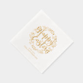 Joyeuse couronne florale de Pâques Nom personnalis (Droite)