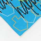 Joyeuse couverture en polaire Chanukah (Coin)