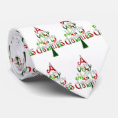 Joyeuse Cravate de Noël (Roulé)