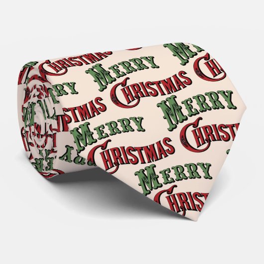 Joyeuse Cravate de Noël (Roulé)