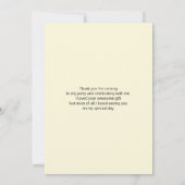 Joyeuse dent dentaire souriante Merci mignon (Dos)