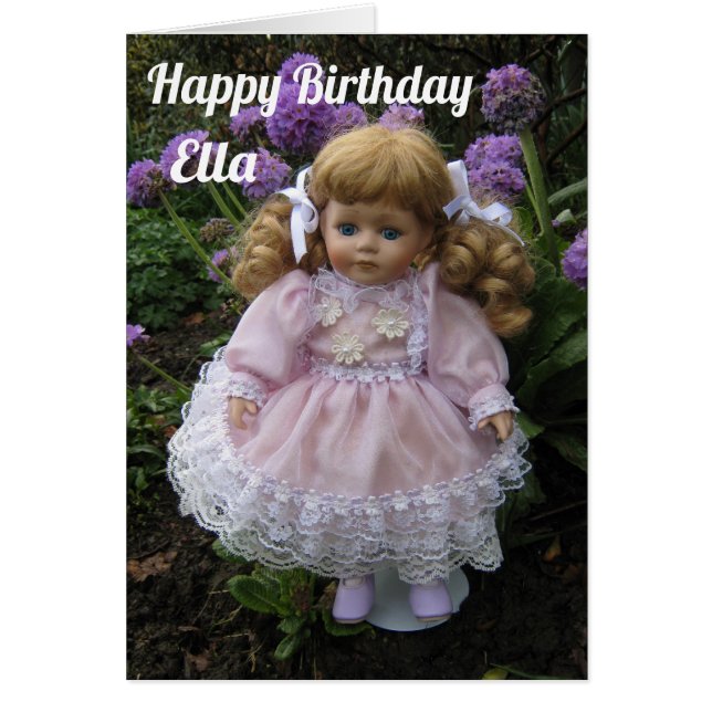 Joyeuse ella d'anniversaire (Devant)