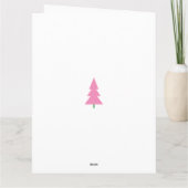 Joyeuse et brillante carte de Noël (Dos)