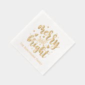 Joyeuse et brillante typographie Nom de famille (Droite)