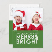 JOYEUSE ET LUMINEUSE CARTE POSTALE DE PHOTO DE (Devant / Derrière)