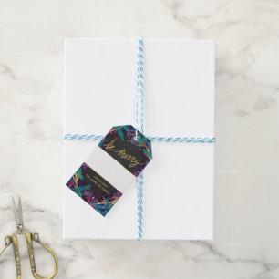 Joyeuse étiquette faite sur commande de cadeau de