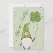 Joyeuse fête de la Saint-Patrick Carte de vœux irl (Devant)
