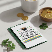 Joyeuse fête de la Saint-Patrick Carte de vœux irl