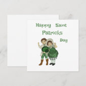 Joyeuse fête de la Saint-Patrick Carte Postale (Devant / Derrière)