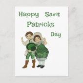 Joyeuse fête de la Saint-Patrick Carte Postale (Devant)