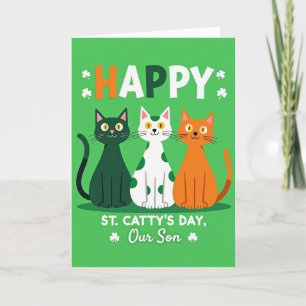 Joyeuse Fête de la Saint-Patrick Fils Carte