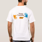 Joyeuse fête de l'amitié T-shirt Célébrer avec sty (Dos)