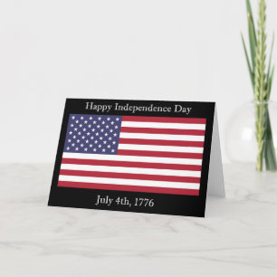 Joyeuse fête de l'Indépendance, carte