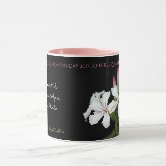 Joyeuse Fête des Femmes 2017 Mug par RoseWrites (Centre)