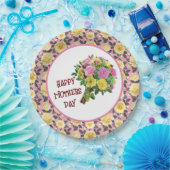 Joyeuse Fête des Mères Assiette en Papier (Fête)
