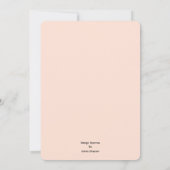 Joyeuse fête des mères carte fleur rose (Dos)
