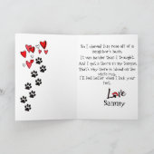 Joyeuse Fête des Mères de la part de votre carte d (Intérieur)