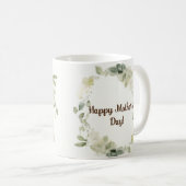 Joyeuse Fête des Mères Fleurs Filles Mug (Devant droit)