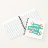 Joyeuse Fête des Mères Florale | CARNET (Intérieur)