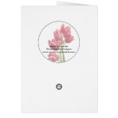 Joyeuse fête des mères Maman Je t'aime (Dos)