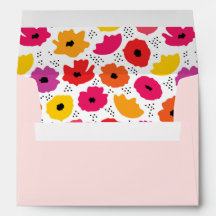 Joyeuse Fête des Mères Moderne Pavot Rose Vierge F