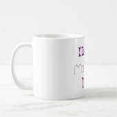 Joyeuse Fête des Mères Mug de typographie amusante (Gauche)